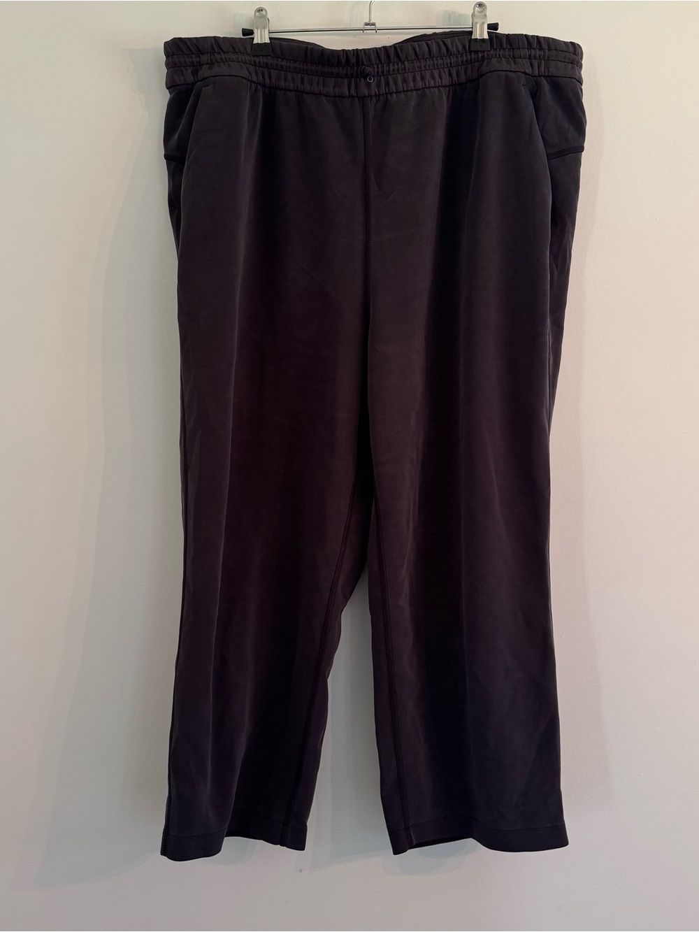Lululemon Softstreme Pants Sweatpants High-Rise Plus Size 18 Charcoal